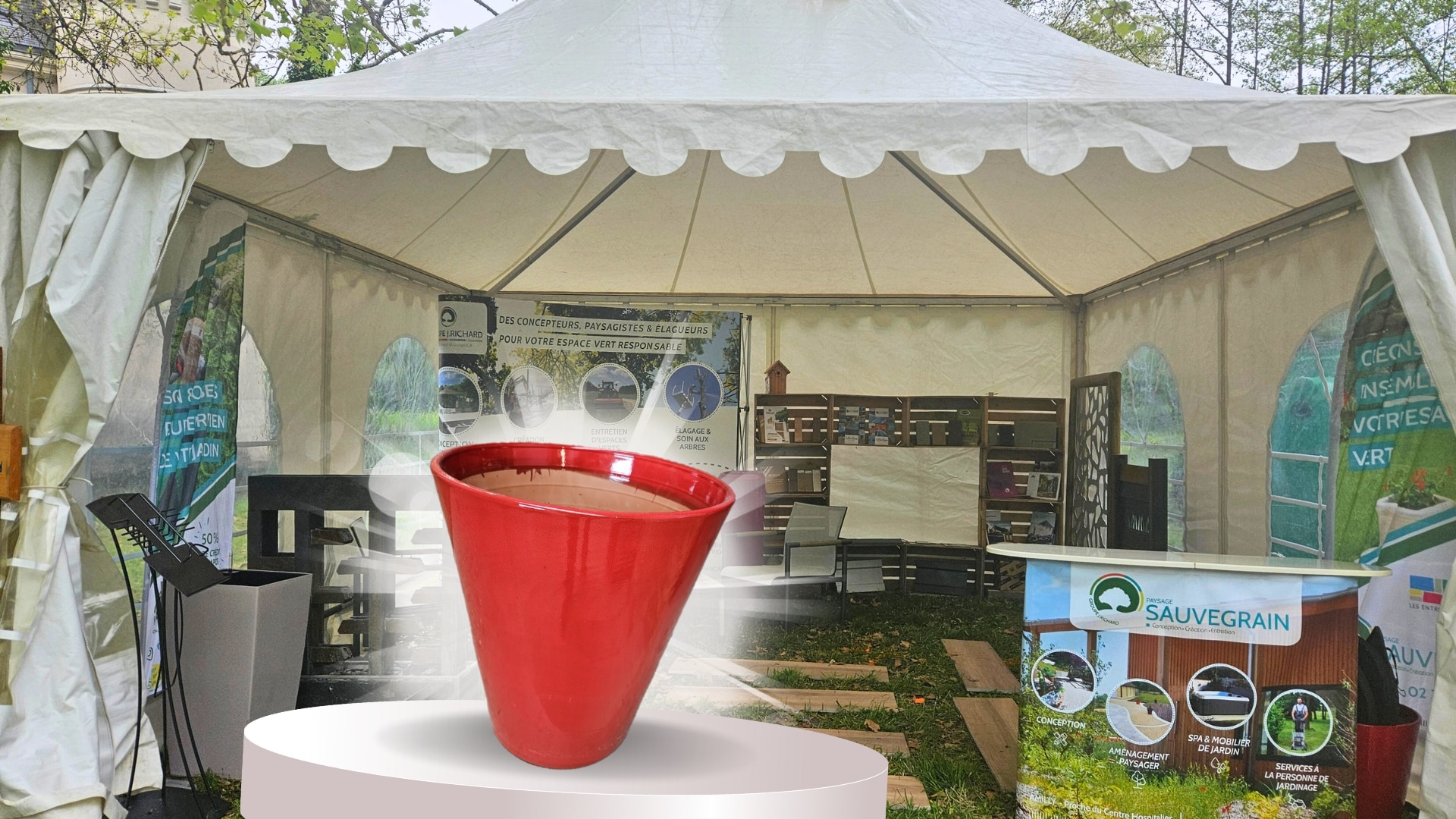 Jeu-concours Sauvegrain Paysage salon Parcs et Jardins 2024 de Villemandeur